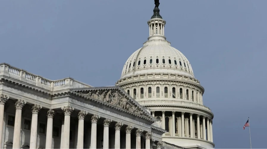 Будівля Капітолія США, де заплановано зустріч Зеленського із сенаторами