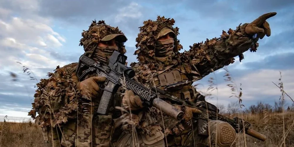 Оператори 3-го полку ССО під час наземної фази спецоперації зі звільнення Андріївки-Клевцового на Олександрівському напрямку