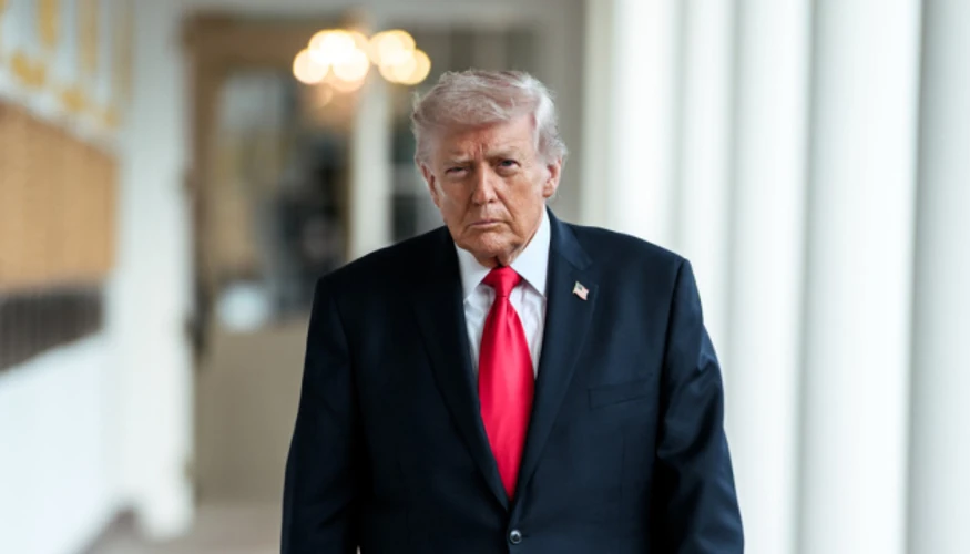 Дональд Трамп під час виступу, архівне фото Reuters