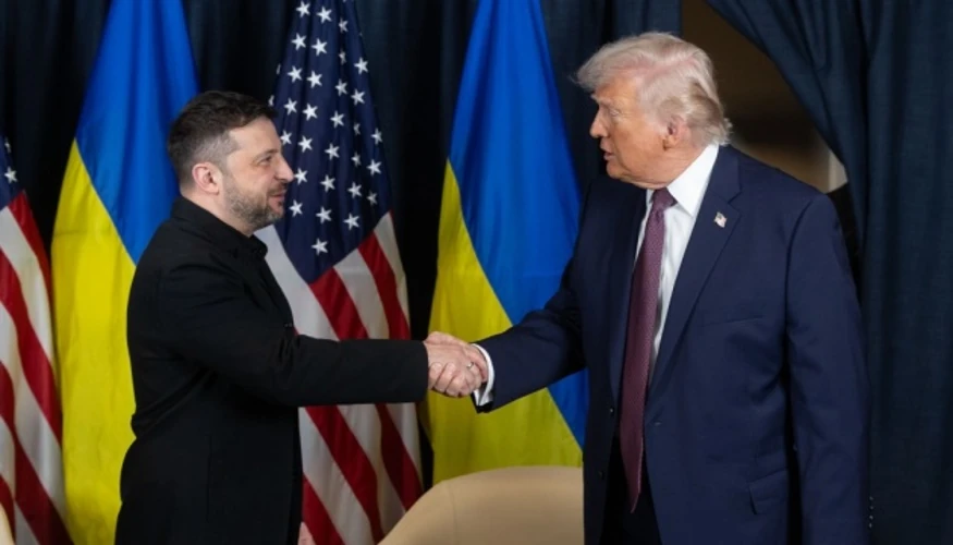 Володимир Зеленський та Дональд Трамп