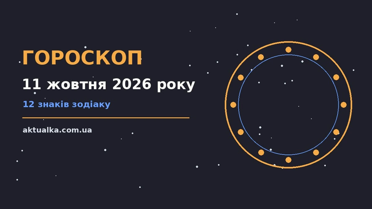 Гороскоп на 11 жовтня 2026 року: що варто врахувати для спокійних і точних рішень