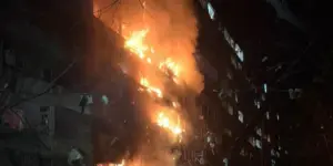 Удар балістикою по Києву 13 жовтня: влучання в ТЕЦ-4, пошкоджено 9-поверхівку